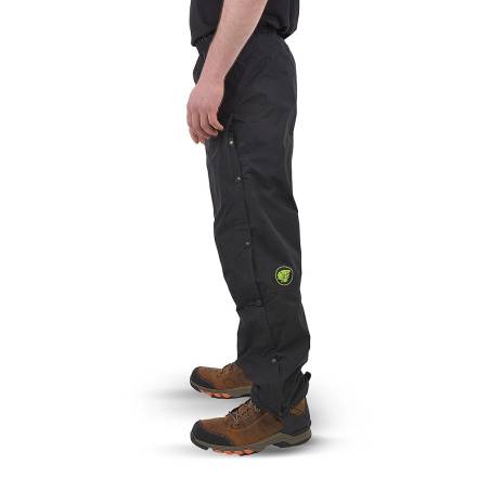 Apache Quebec Waterproof Over Trousers Black Large (36"-38" Waist)